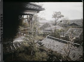 Image représentant Vue de la ville et du Sakurajima depuis une auberge