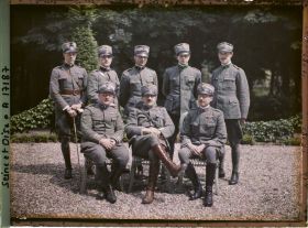 Image représentant Trianon Palace, la mission italienne, général Cavalerro