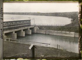 Image représentant Canada, Bassano, Barrage de la Bosse - Le Coude de la Boss devant le Barrage