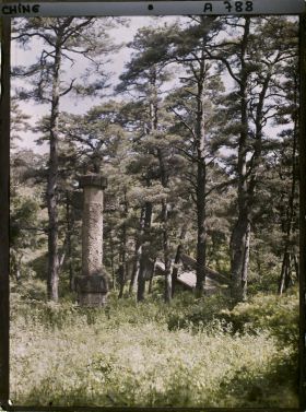 Image représentant Fuling (" tombeau de la Félicité "), appelé aussi Dongling (" tombeau de l'Est ")