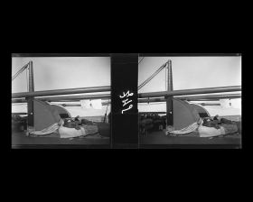 Image représentant Passagers des 3emes classes ou membres d'équipage se reposant sur le pont