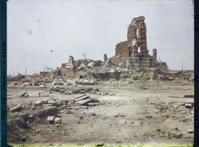 Image représentant France, Lens, La Mairie en ruines