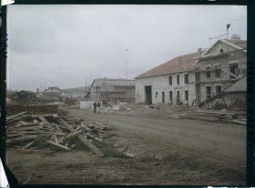 Image représentant France, Charny, La Grande rue près de la Gare (Reconstructions)