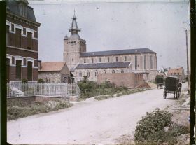 Image représentant France, St Jean Cappel, L'Eglise reconstruite