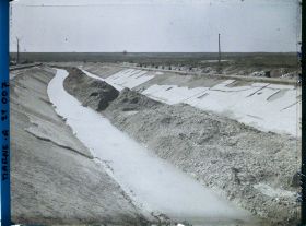 Image représentant France, Loivre, Etat des travaux s/ le Canal de l'Aisne à la Marne