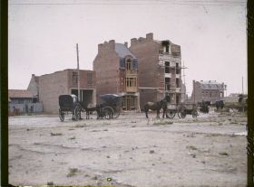 Image représentant France, Merville, Groupe de nouvelles maisons