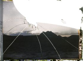 Image représentant Coucher de soleil sur le haut plateau persan à 2 heures au sud de Delijan