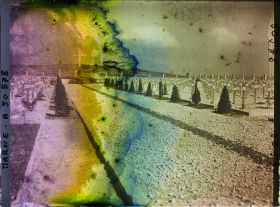 Image représentant France, Bligny, Cimetière Italien, allée Centrale