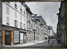 Image représentant L'École des Ponts et Chaussées et l'École de Médecine rue des Saints-Pères, au niveau du numéro 30