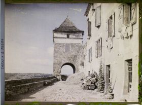 Image représentant Porte sur les remparts (sans doute détruite?)