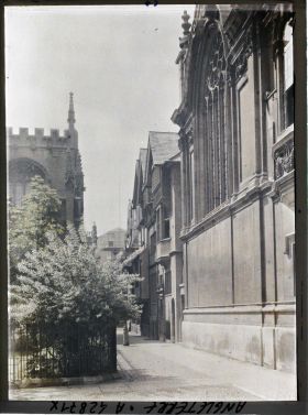 Image représentant Rue entre l'église Sainte Marie et Brasenose College