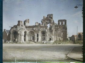 Image représentant France, Albert, Ruines de la Basilique