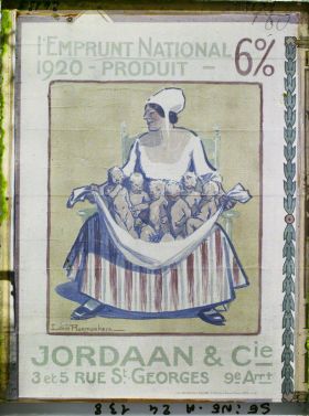 Image représentant Affiche pour l'emprunt national de 1920, Jordaan & Cie