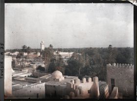 Image représentant Vue sur l'oasis, prise depuis la casbah