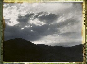 Image représentant Les montagnes de Kaboul au crépuscule