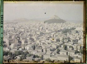 Image représentant Panorama vers le mont Lycabette depuis l'Acropole