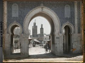 Image représentant Façade extérieure de Bâb Bou Jloud