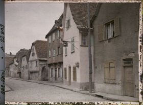Image représentant France, Obernai, Rue de Schlestadt.