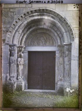 Image représentant France, St-Bertrand-de-Comminges, Porte de l'Eglise St Just