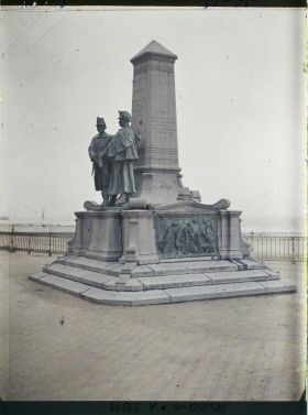 Image représentant Belgique, Blankenberghe, Monument de de Bruyne et Lypens