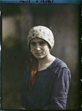 Image représentant Jeune femme italienne