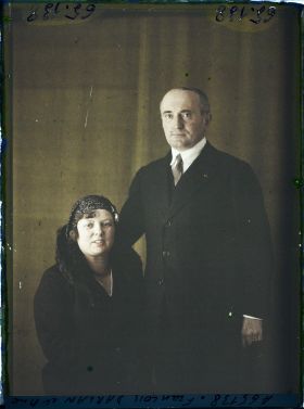 Image représentant L'Amiral Darlan  et  Madame