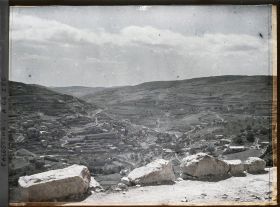Image représentant Vue d'une colonie de juifs yéménites non loin du village de Siloé