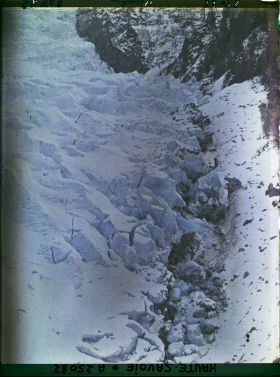 Image représentant France Les Alpes, Les Bossons, Aspect de la Moraine du Glacier des Bossons