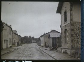 Image représentant France, Vienne la Ville, Reconstruction route de Ste Menehould