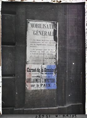 Image représentant Affiche pour la mobilisation générale