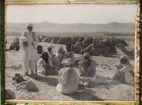 Image représentant Halte d'une caravane pachtoune