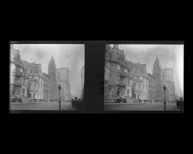 Image représentant La 5ème avenue, les hôtels particuliers et l'église Saint-Thomas