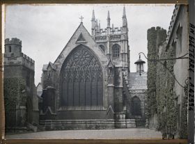 Image représentant Première cour du Merton College