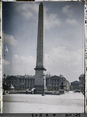 Image représentant L'Obélisque de Louxor place de la Concorde