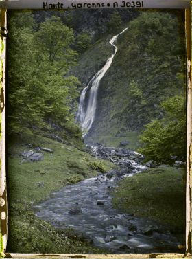 Image représentant France, Bagnères de Luchon, Cascade d'Enfer