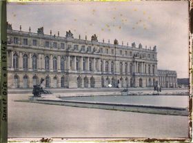 Image représentant France, Palais de Versailles, Vue extérieures du Palais