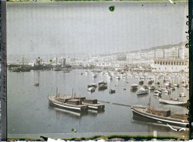 Image représentant Vue du port