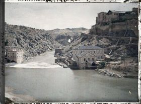 Image représentant Espagne, Tolède, Vallée encaissée du Tage