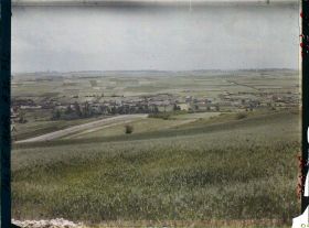 Image représentant France, Ablain St Nazaire, Vue générale prise de Ne De Lorette vers le Mt St Eloi, terre remise en culture