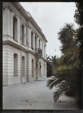 Image représentant Entrée de la grande villa (qui prendra le nom de villa Zamir en 1930)