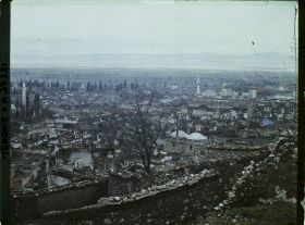 Image représentant Turquie, Magnesie, Panorama sur le Centre de la Ville vers le Nord