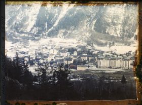 Image représentant France Les Alpes, Chamonix, Panorama du Village de Chamonix