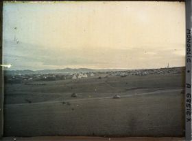 Image représentant Vue panoramique de l'extrémité occidentale de Baruun khüree ou Gandantegchinlin, la " ville des lamas "