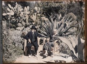 Image représentant Un couple d'invités d'Albert Kahn