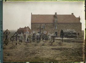 Image représentant Belgique, Passendacle, Cimetière civil et nouvelle maison