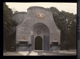 Image représentant L'Exposition des arts décoratifs, Pavillon de la maison d'édition Morancé-Corcellet, sur le Cours-la-Reine