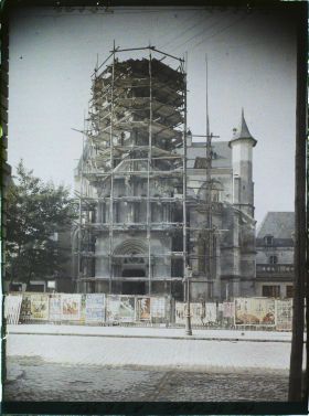 Image représentant France, Arras, Ne De des Ardents, en reconstruction