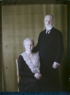 Image représentant Le comte Vladimir Kokovtzoff et la comtesse