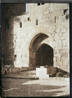 Image représentant Entrée de la citadelle par la Porte de David, dite Porte de Sion