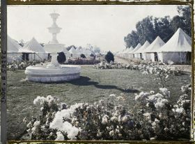 Image représentant Campement dans le parc du palais Jagatjit